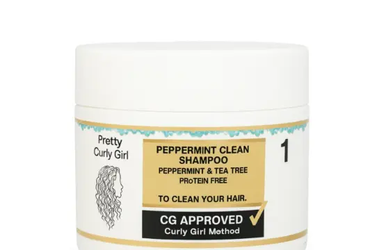 Pretty Curly Girl Peppermint Clean Champú Limpiador Cuero Cabelludo 200ml